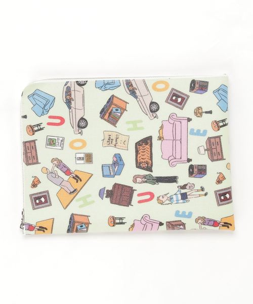 FABRICK(ファブリック)の「FABRICK【Aimi Odawara】DOCUMENT CASE A4(クラッチバッグ・メンズ・マルチ・ONE SIZE)」の2枚目の写真