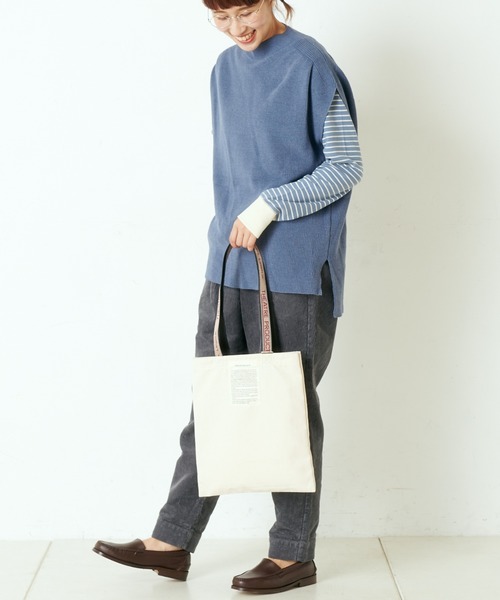PUAL CE CIN（ピュアルセシン）の「スムースＶネックプルオーバー（Tシャツ/カットソー・レディース・ブラック/その他4/その他2/オートミール/その他1/その他3・FREE）」の12枚目の写真