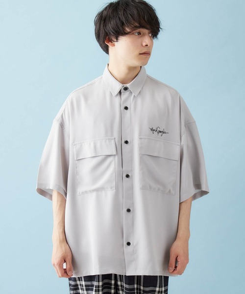 MARKGONZALES  Yシャツ Mark Gonzales/マークゴンザレス 別注 リラックスドレープ レギュラー