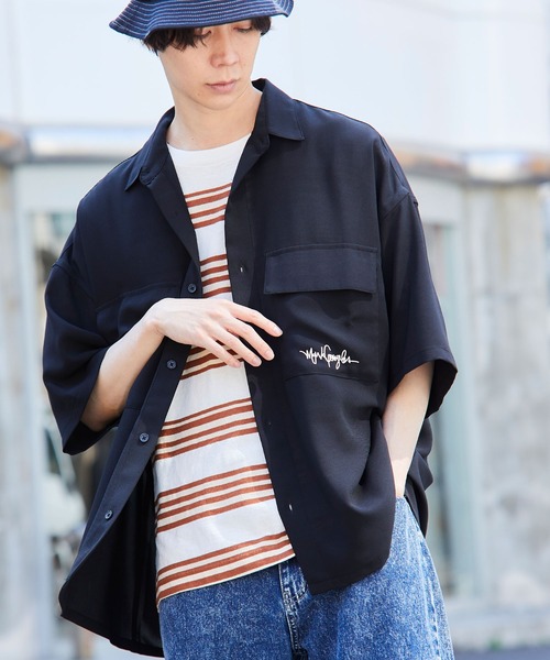 Mark Gonzales/マークゴンザレス 別注 リラックスドレープ レギュラー Mark Gonzales/マークゴンザレス 別注 リラックスドレープ レギュラー