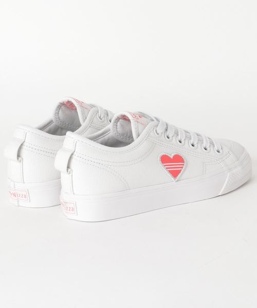 adidas(アディダス)の「adidas アディダス NIZZA TREFOIL W ニッツア EF5074 WHT/PNK/BLK(スニーカー・レディース・ホワイト系その他・22.5cm/23.5cm/24.5cm/25.5cm/23.0cm/24.0cm/25.0cm/22.0cm)」の3枚目の写真