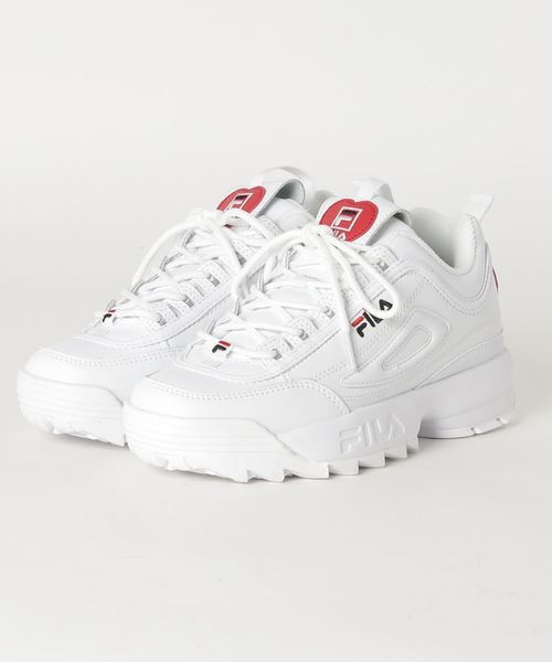 fila disruptor womens white