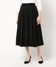 シルケットニットスカート