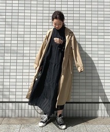 KOBE LETTUCE | ティアードハイネックマキシワンピース(ワンピース)