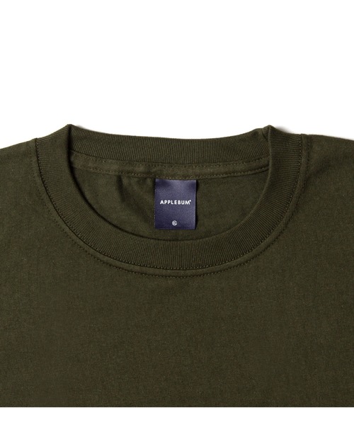 APPLEBUM(アップルバム)の「“Flower Logo” T-shirt(Tシャツ/カットソー・メンズ・ブラック/オリーブ・SMALL/MEDIUM/LARGE/X-LARGE/XX-LARGE)」の6枚目の写真