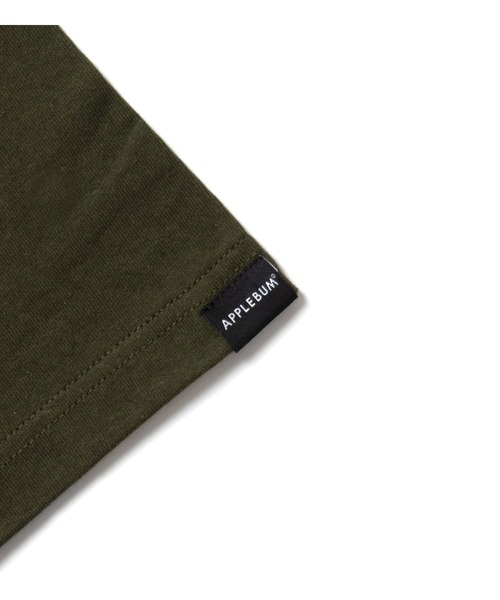 APPLEBUM(アップルバム)の「“Flower Logo” T-shirt(Tシャツ/カットソー・メンズ・ブラック/オリーブ・SMALL/MEDIUM/LARGE/X-LARGE/XX-LARGE)」の7枚目の写真