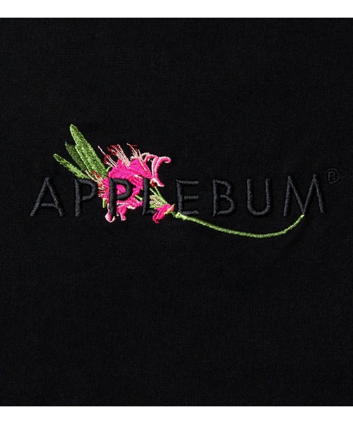APPLEBUM(アップルバム)の「“Flower Logo” T-shirt(Tシャツ/カットソー・メンズ・ブラック/オリーブ・SMALL/MEDIUM/LARGE/X-LARGE/XX-LARGE)」の9枚目の写真