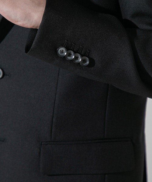 UNITED TOKYO(ユナイテッドトウキョウ)の「William Halstead mohair suit/セットアップ(セットアップ・メンズ・ブラック/グレー・1/3/2)」の17枚目の写真