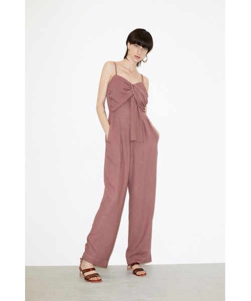 新発売の Drape Throw ジャンプスーツ つなぎ オールインワン セール オールインワン サロペット Tie Throw つなぎ オールインワン Sly スライ のファッション つなぎ オールインワン