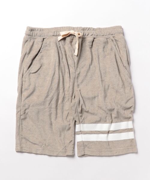 B.I.D.(ビーアイディー)の「《Bl》パイルレタードショートパンツ ライン柄(その他パンツ・レディース・ブラック/ベージュ/ネイビー/ピンク/イエロー/アイボリー/チャコールグレー/グレイッシュベージュ・MEDIUM/LARGE)」の6枚目の写真