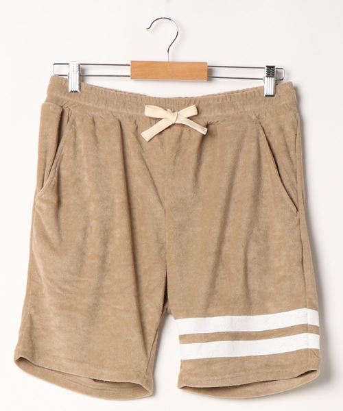 B.I.D.(ビーアイディー)の「《Bl》パイルレタードショートパンツ ライン柄(その他パンツ・レディース・ブラック/ベージュ/ネイビー/ピンク/イエロー/アイボリー/チャコールグレー/グレイッシュベージュ・MEDIUM/LARGE)」の14枚目の写真