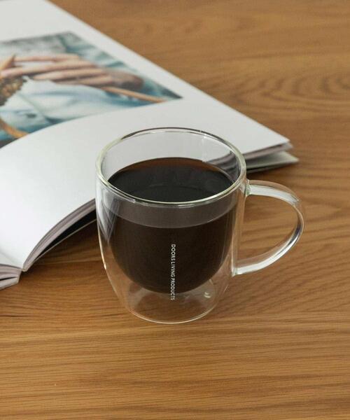 URBAN RESEARCH DOORS（アーバンリサーチドアーズ）の「DOORS LIVING PRODUCTS　ダブルウォールグラスマグ（キッチンツール・レディース・クリア・ONE）」の5枚目の写真