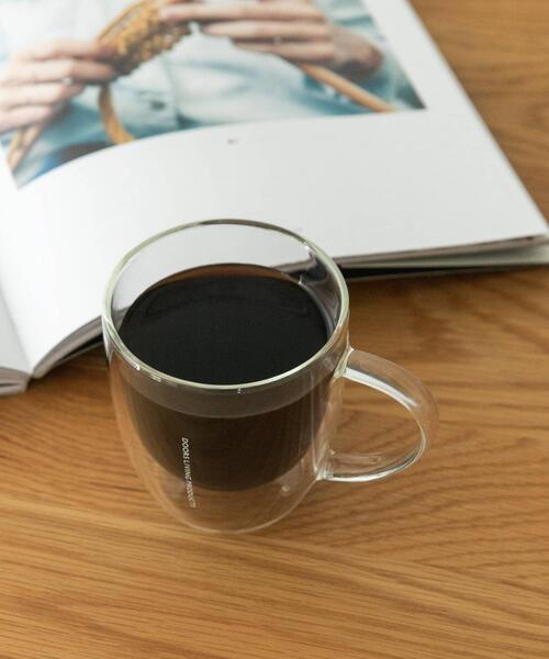 URBAN RESEARCH DOORS（アーバンリサーチドアーズ）の「DOORS LIVING PRODUCTS　ダブルウォールグラスマグ（キッチンツール・レディース・クリア・ONE）」の6枚目の写真