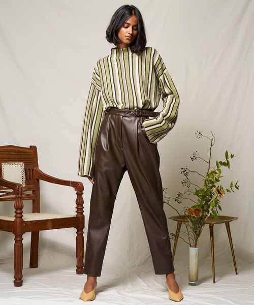 MAISON SPECIAL（メゾンスペシャル）の「マルチストライプニットトップ