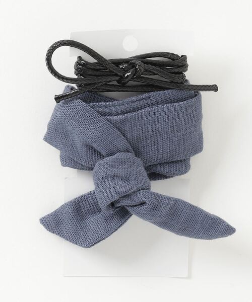 WEGO（ウィゴー）の「WEGO/ワイヤーヘアリボン（その他ヘアアクセサリー・レディース・ベージュ/ネイビー/オフホワイト・FREE）」の9枚目の写真