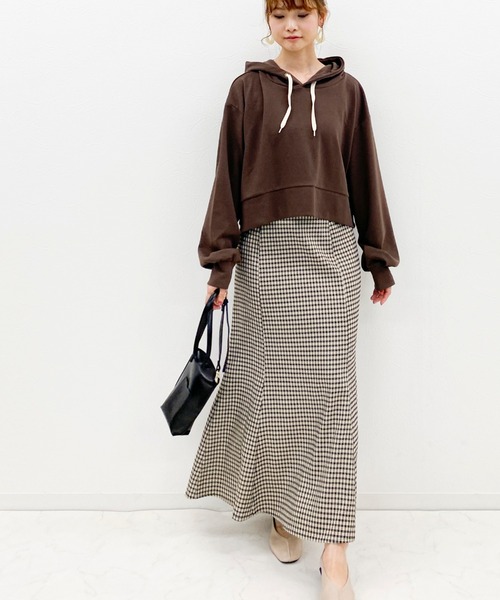 archives（アルシーヴ）の「【抗菌加工】ポンチパーカー（パーカー・レディース・ブラック/ベージュ/ブラウン/アイボリー・MEDIUM）」の13枚目の写真