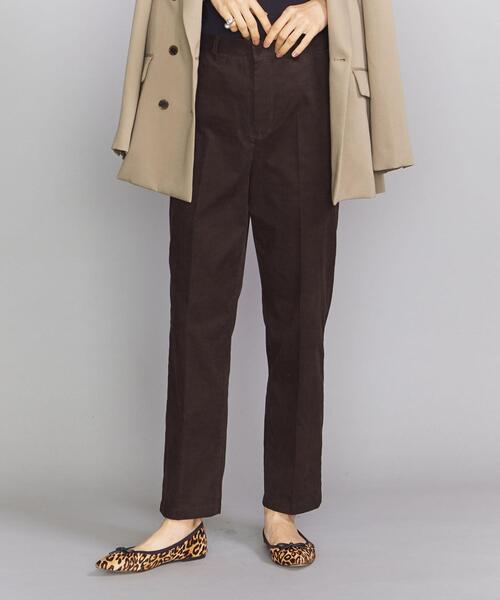 BEAUTY&YOUTH UNITED ARROWS（ビューティーアンドユースユナイテッドアローズ）の「BY コーデュロイストレートパンツ ◆（その他パンツ・レディース・ベージュ/ケリー/ブラウン・LARGE/SMALL/MEDIUM）」の2枚目の写真