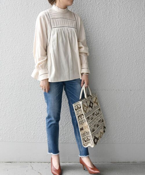 Ships Any コットンピーチピンタックブラウス シャツ ブラウス Ships Any シップス エニィ のファッション通販 Zozotown Ships Any コットンピーチピンタックブラウス シャツ ブラウス Ships Any シップス エニィ のファッション通販 Zozotown