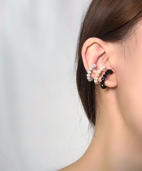 LA VORAGINE（ラ ヴォラジネ）の「デザイン　イヤーカフ（イヤーカフ・レディース・その他/C/K/S/A/I/Q/Y/その他2/その他4/その他5/その他3/B/H/P/X/G/O/W/J/R/Z/E/M/U/F/N/V/その他1/D/L/T/その他8/その他9/その他10/その他11/その他6/その他7/その他12/その他13/その他16/その他22/その他23/その他24/その他17/その他18/その他19/その他20/その他21/その他31/その他26/その他27/その他28/その他29/その他30/その他25/その他14・FREE）」の19枚目の写真