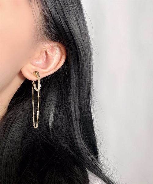 LA VORAGINE（ラ ヴォラジネ）の「デザイン　イヤーカフ（イヤーカフ・レディース・その他/C/K/S/A/I/Q/Y/その他2/その他4/その他5/その他3/B/H/P/X/G/O/W/J/R/Z/E/M/U/F/N/V/その他1/D/L/T/その他8/その他9/その他10/その他11/その他6/その他7/その他12/その他13/その他16/その他22/その他23/その他24/その他17/その他18/その他19/その他20/その他21/その他31/その他26/その他27/その他28/その他29/その他30/その他25/その他14・FREE）」の21枚目の写真