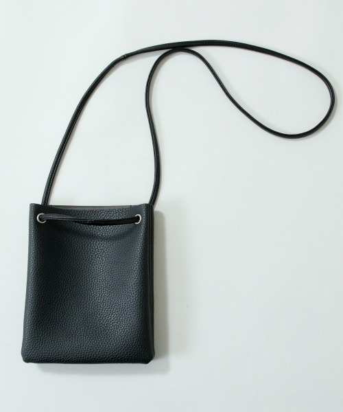 RAGEBLUE（レイジブルー）の「レザータッチミニショルダーバッグ/924130（ショルダーバッグ・メンズ・ホワイト/ブラック/ベージュ/ブラウン/オフホワイト/シルバー/サックスブルー/ブラック系その他/オリーブ/ベージュ系その他・FREE）」の13枚目の写真