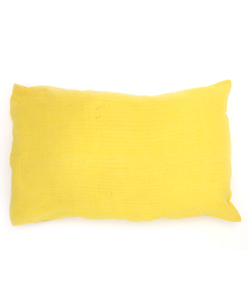 チャイハネ（チャイハネ）の「【チャイハネ】インド綿シンプル枕カバー/ピロケース（寝具・レディース・グリーン/ブラウン/オレンジ/ブルー/オフホワイト/ベージュ/イエロー/ターコイズブルー/ライトイエロー/ピンク/オリーブ/ワイン/レモンイエロー/パープル/ブルー系その他2/ダークグリーン/バイオレット/ラベンダー/コーラル/ブルー系その他/ブラック/レッド系その他/ブラウン系その他/ベージュ系その他/ダークインディゴブルー/グレー・FREE）」の22枚目の写真