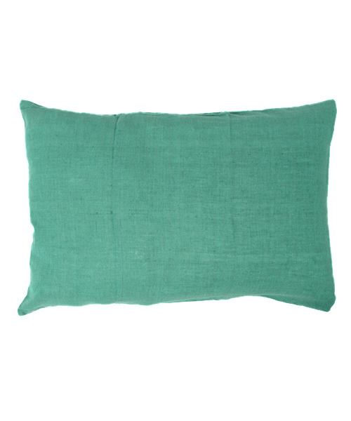 チャイハネ（チャイハネ）の「【チャイハネ】インド綿シンプル枕カバー/ピロケース（寝具・レディース・グリーン/ブラウン/オレンジ/ブルー/オフホワイト/ベージュ/イエロー/ターコイズブルー/ライトイエロー/ピンク/オリーブ/ワイン/レモンイエロー/パープル/ブルー系その他2/ダークグリーン/バイオレット/ラベンダー/コーラル/ブルー系その他/ブラック/レッド系その他/ブラウン系その他/ベージュ系その他/ダークインディゴブルー/グレー・FREE）」の11枚目の写真