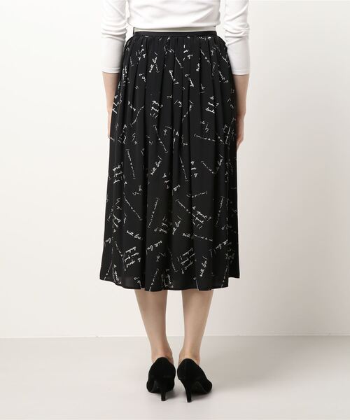 アニエスべー　JX74 JUPE ミモレスカート　2 agnes b.（アニエスベー）の「JX74 JUPE ミモレスカート