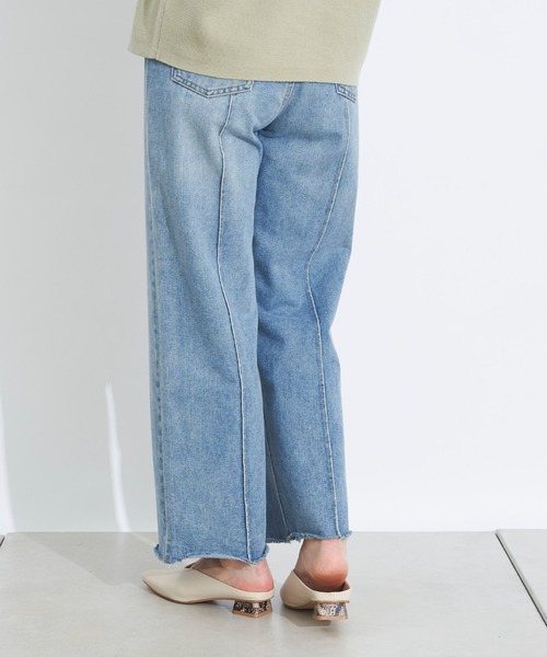 prose verse（プロズヴェール）の「柄ヒールVカットミュール（パンプス・レディース・アイボリー/ゴールド/モカ/ブラック・SMALL/MEDIUM/LARGE/LL）」の17枚目の写真