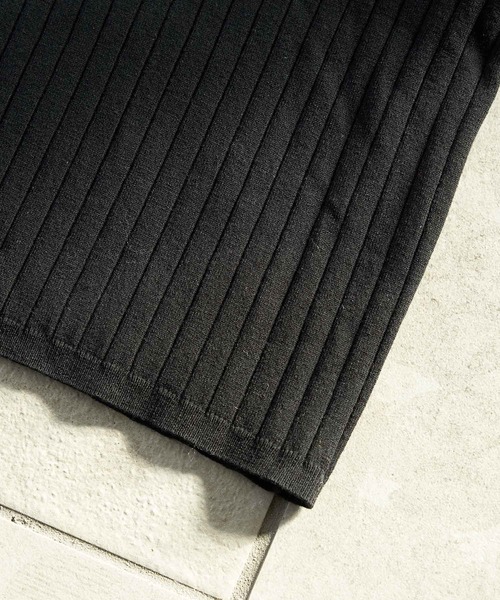 ROPE' PICNIC（ロペピクニック）の「ワンショルカップ付インナー（タンクトップ・レディース・オフホワイト/ブラック/ブラウン・36/38）」の6枚目の写真