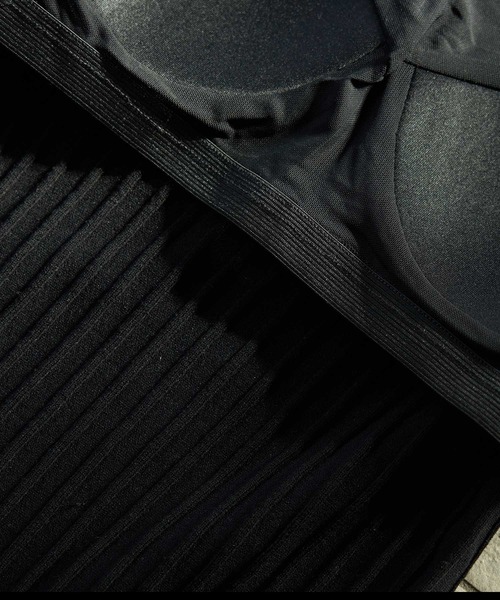 ROPE' PICNIC（ロペピクニック）の「ワンショルカップ付インナー（タンクトップ・レディース・オフホワイト/ブラック/ブラウン・36/38）」の7枚目の写真