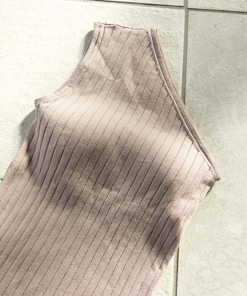 ROPE' PICNIC（ロペピクニック）の「ワンショルカップ付インナー（タンクトップ・レディース・オフホワイト/ブラック/ブラウン・36/38）」の13枚目の写真