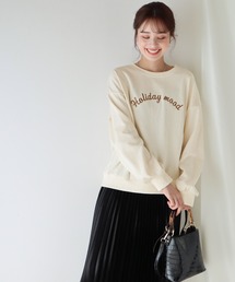 BLUEEAST（ブルーイースト）の「ロゴ刺繍スウェット（スウェット・レディース）」
