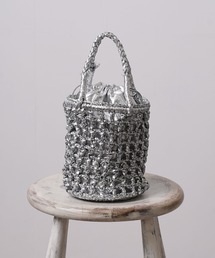 Laugoa | ONT メタリック ミニ かごバッグ(かごバッグ)