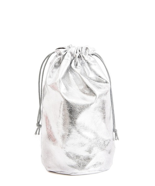 Laugoa(ラウゴア)の「ONT メタリック ミニ かごバッグ(かごバッグ・レディース・シルバー・9)」の13枚目の写真