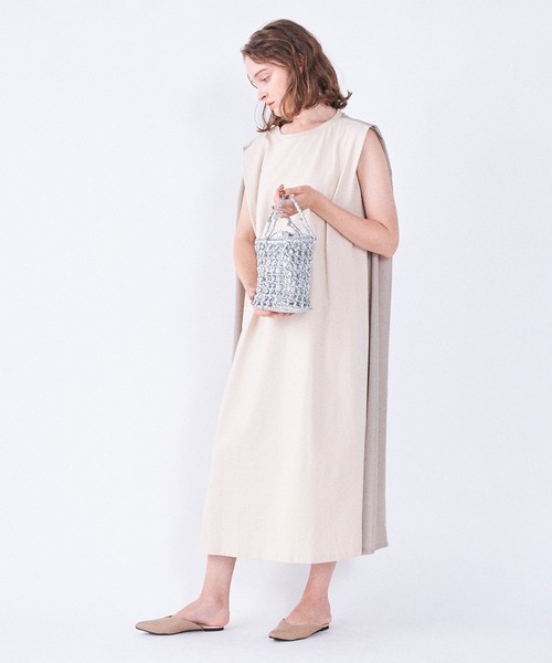 Laugoa(ラウゴア)の「ONT メタリック ミニ かごバッグ(かごバッグ・レディース・シルバー・9)」の15枚目の写真