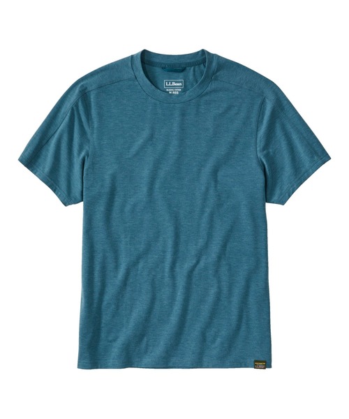 L.L.Bean(エルエルビーン)の「エブリデイ・サンスマート・ティ、半袖 米国フィット・レギュラー(Tシャツ/カットソー・メンズ・ヘザーグレー/ネイビー/ブルーグリーン/サックスブルー/ターコイズブルー・SMALL/LARGE/MEDIUM)」の4枚目の写真