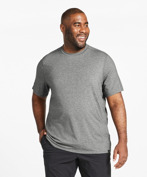 L.L.Bean(エルエルビーン)の「エブリデイ・サンスマート・ティ、半袖 米国フィット・レギュラー(Tシャツ/カットソー・メンズ・ヘザーグレー/ネイビー/ブルーグリーン/サックスブルー/ターコイズブルー・SMALL/LARGE/MEDIUM)」の14枚目の写真