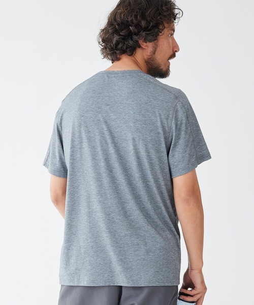 L.L.Bean(エルエルビーン)の「エブリデイ・サンスマート・ティ、半袖 米国フィット・レギュラー(Tシャツ/カットソー・メンズ・ヘザーグレー/ネイビー/ブルーグリーン/サックスブルー/ターコイズブルー・SMALL/LARGE/MEDIUM)」の18枚目の写真