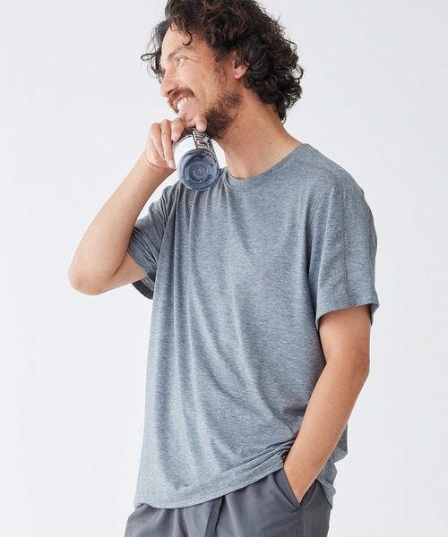 L.L.Bean(エルエルビーン)の「エブリデイ・サンスマート・ティ、半袖 米国フィット・レギュラー(Tシャツ/カットソー・メンズ・ヘザーグレー/ネイビー/ブルーグリーン/サックスブルー/ターコイズブルー・SMALL/LARGE/MEDIUM)」の17枚目の写真