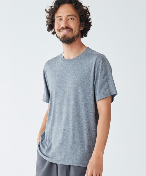 L.L.Bean(エルエルビーン)の「エブリデイ・サンスマート・ティ、半袖 米国フィット・レギュラー(Tシャツ/カットソー・メンズ・ヘザーグレー/ネイビー/ブルーグリーン/サックスブルー/ターコイズブルー・SMALL/LARGE/MEDIUM)」の16枚目の写真