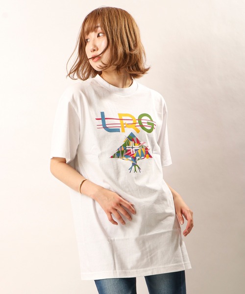 LRG（エルアールジー）の「LRG フォトプリント 半袖Tシャツ（Tシャツ/カットソー・メンズ・ブラック系その他3/ブラック系その他2/ブラック/クリーム/コーラルピンク/ホワイト/ゴールド/ホワイト系その他/ブラック系その他/ホワイト系その他2・XL/2XL/M/L）」の3枚目の写真