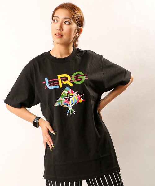 LRG（エルアールジー）の「LRG フォトプリント 半袖Tシャツ（Tシャツ/カットソー・メンズ・ブラック系その他3/ブラック系その他2/ブラック/クリーム/コーラルピンク/ホワイト/ゴールド/ホワイト系その他/ブラック系その他/ホワイト系その他2・XL/2XL/M/L）」の6枚目の写真
