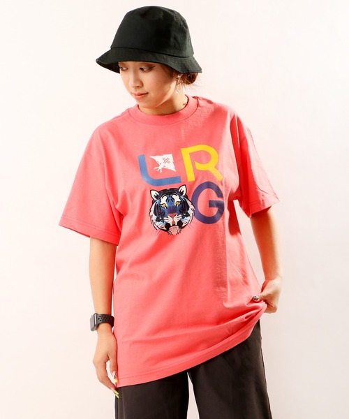 LRG（エルアールジー）の「LRG フォトプリント 半袖Tシャツ（Tシャツ/カットソー・メンズ・ブラック系その他3/ブラック系その他2/ブラック/クリーム/コーラルピンク/ホワイト/ゴールド/ホワイト系その他/ブラック系その他/ホワイト系その他2・XL/2XL/M/L）」の9枚目の写真