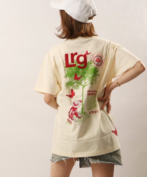 LRG（エルアールジー）の「LRG フォトプリント 半袖Tシャツ（Tシャツ/カットソー・メンズ・ブラック系その他3/ブラック系その他2/ブラック/クリーム/コーラルピンク/ホワイト/ゴールド/ホワイト系その他/ブラック系その他/ホワイト系その他2・XL/2XL/M/L）」の8枚目の写真