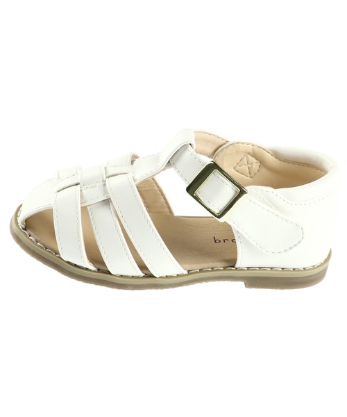 BRANSHES(ブランシェス)の「合皮サンダル(サンダル・キッズ・オフホワイト/ゴールド・14cm/17cm/15cm/16cm/18cm/19cm)」の20枚目の写真