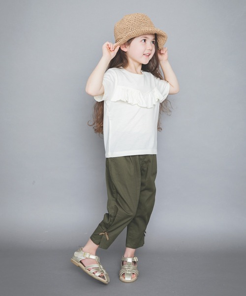 BRANSHES(ブランシェス)の「合皮サンダル(サンダル・キッズ・オフホワイト/ゴールド・14cm/17cm/15cm/16cm/18cm/19cm)」の10枚目の写真