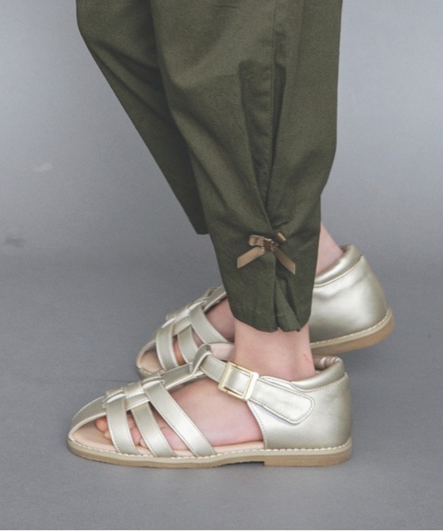 BRANSHES(ブランシェス)の「合皮サンダル(サンダル・キッズ・オフホワイト/ゴールド・14cm/17cm/15cm/16cm/18cm/19cm)」の22枚目の写真