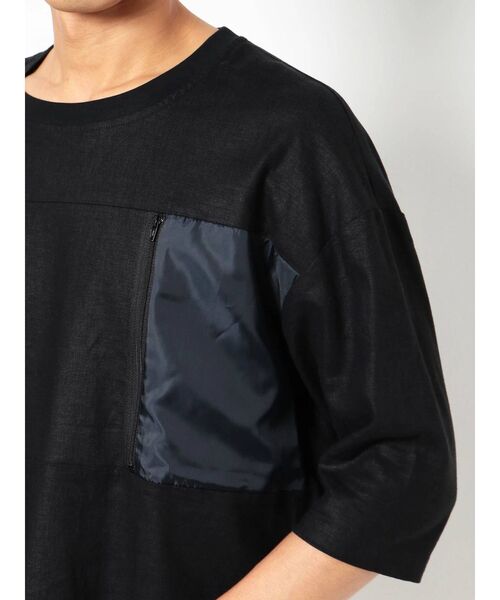 COTORICA（コトリカ）の「7分袖プルオーバーシャツ（シャツ/ブラウス・メンズ・ブラック/オレンジ・MEDIUM/LARGE）」の17枚目の写真