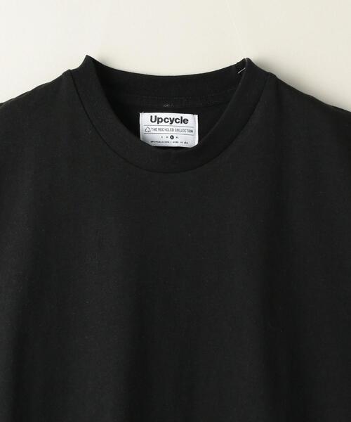 Upcycle(アップサイクル)の「<Upcycle(アップ サイクル)>ロング ノースリーブプルオーバー(Tシャツ/カットソー・レディース・ホワイト/ブラック・LARGE)」の9枚目の写真